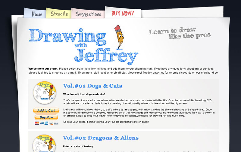Drawing with Jeffrey buy now