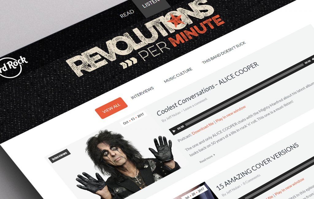 Revolutions Per Minute